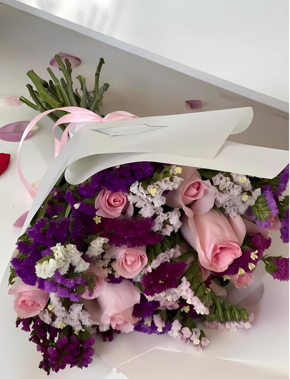 Ramo Lolita tonos rosas