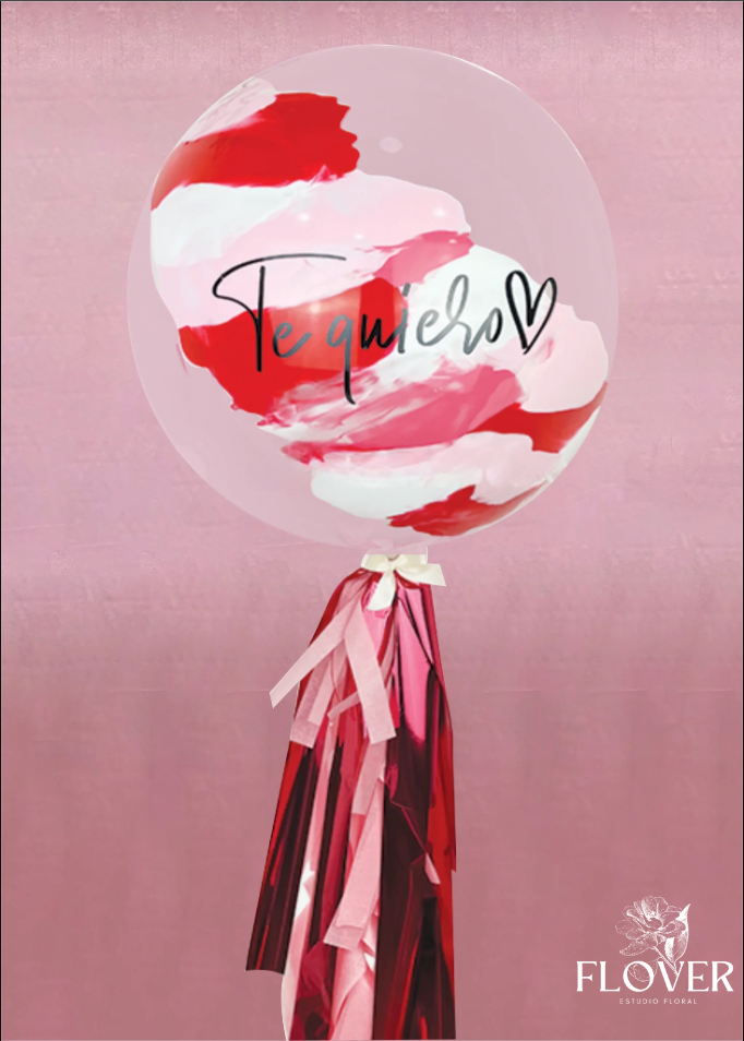 Burbuja San Valentin puntos diagonal