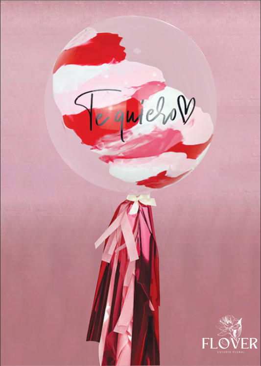 Burbuja San Valentin puntos diagonal